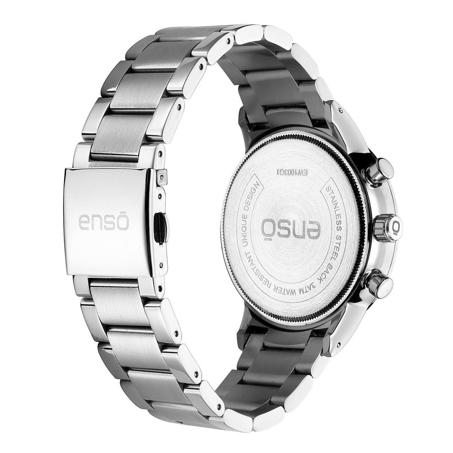 Reloj Enso Casual Plateado EW1003G8 Para Hombre