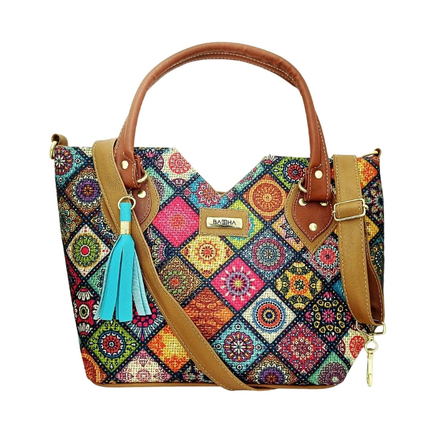 Bolsa Tote Zvezda Sandy Bambú BB-SAN Casual Para Mujer