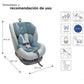 Autoasiento Etapa 0+1-2-3 D'bebé Isofix Mare Travel 0 a 36kg