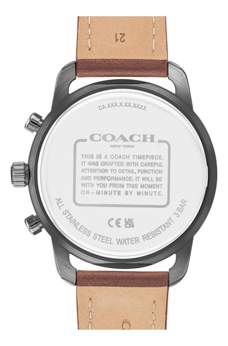 Reloj Coach Hombre Cuero 14602612 Cruiser
