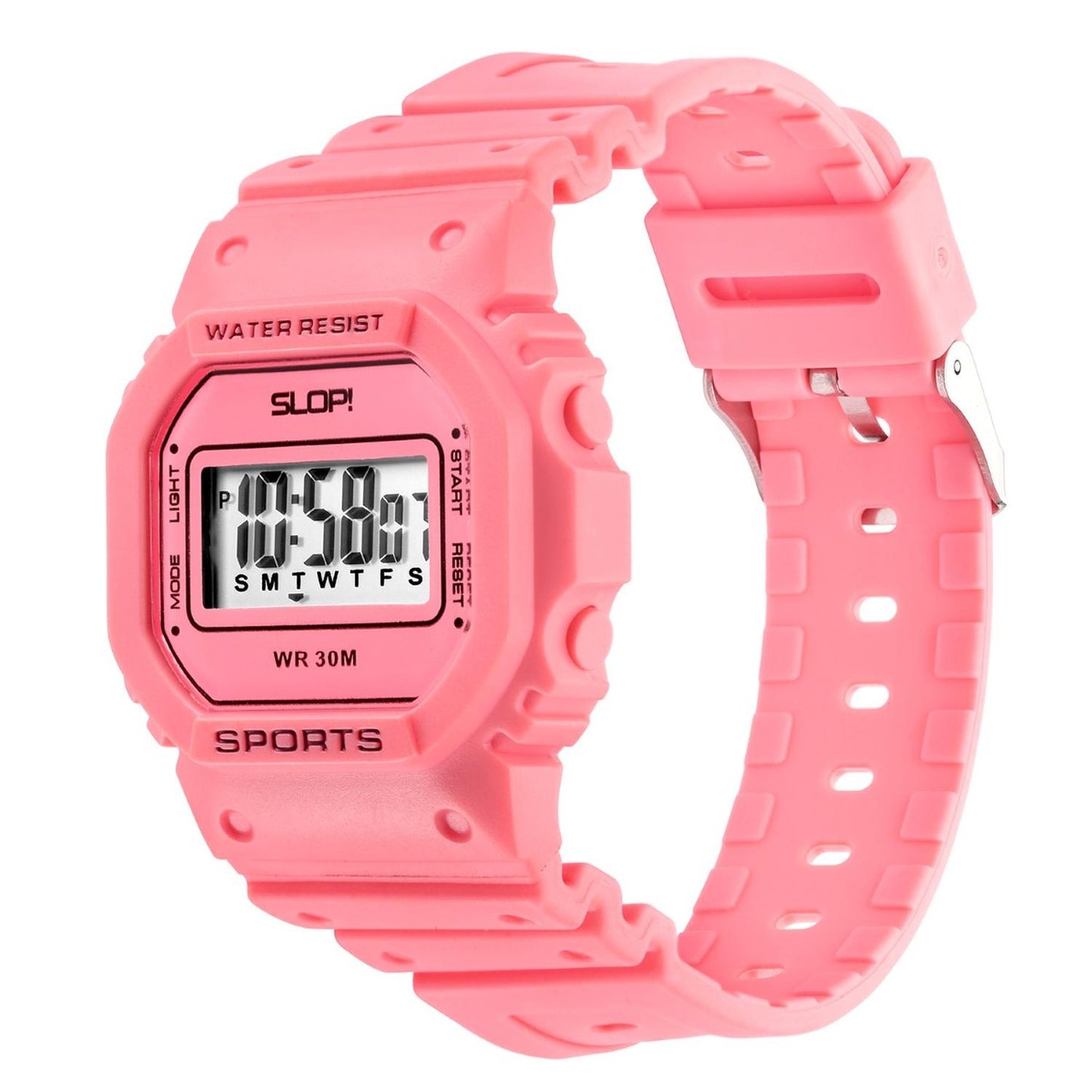 Reloj Digital Slop  SW82222 Cuarzo Resina correa Resina para Niña