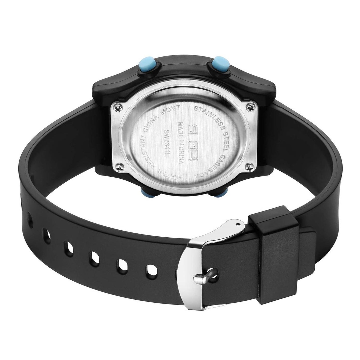 Reloj Digital Slop Boys Black SW2341L1 Cuarzo Resina correa Resina  para Niño