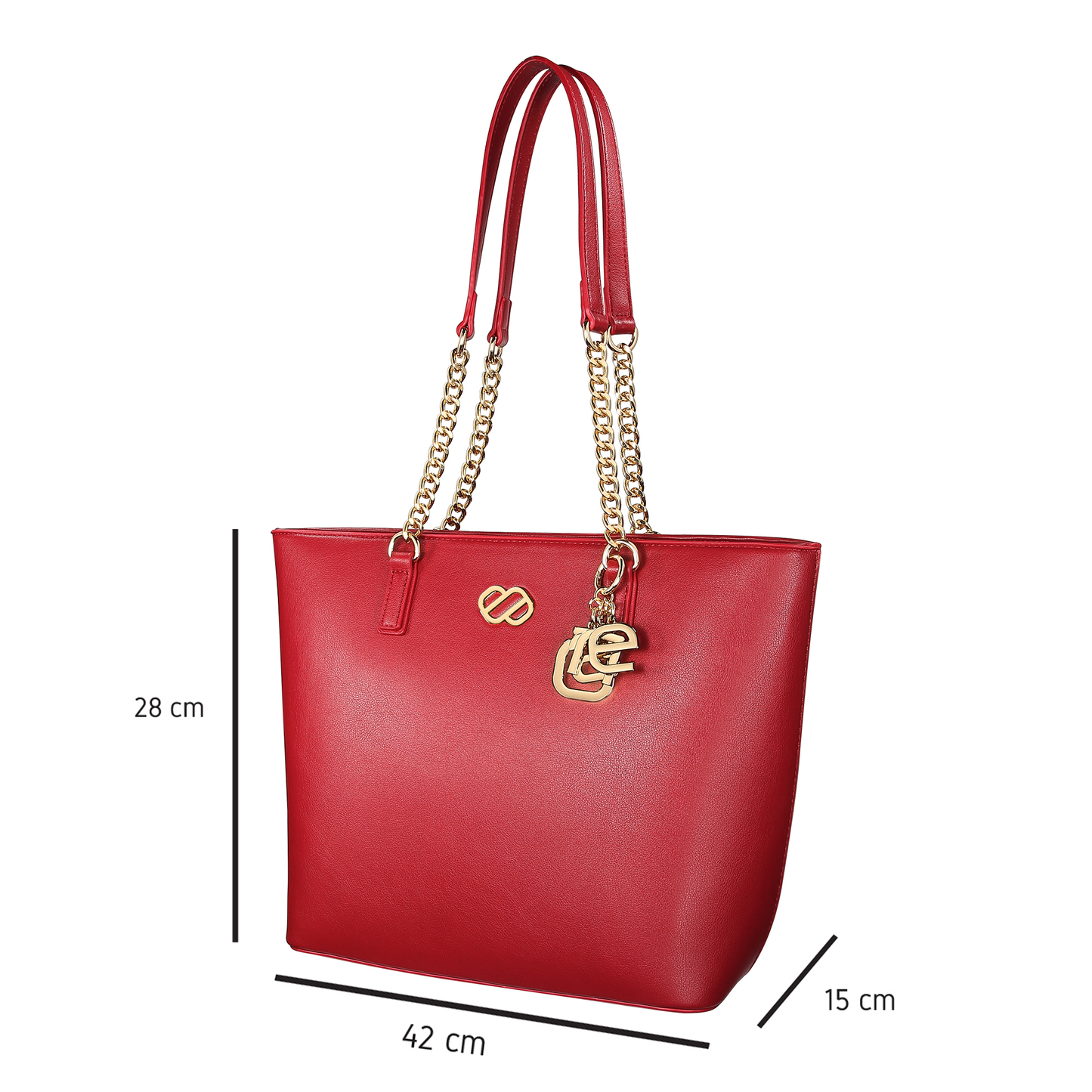 Bolsa Tote Enso Red Bags EB312TTRD Tipo Urbana Para Mujer