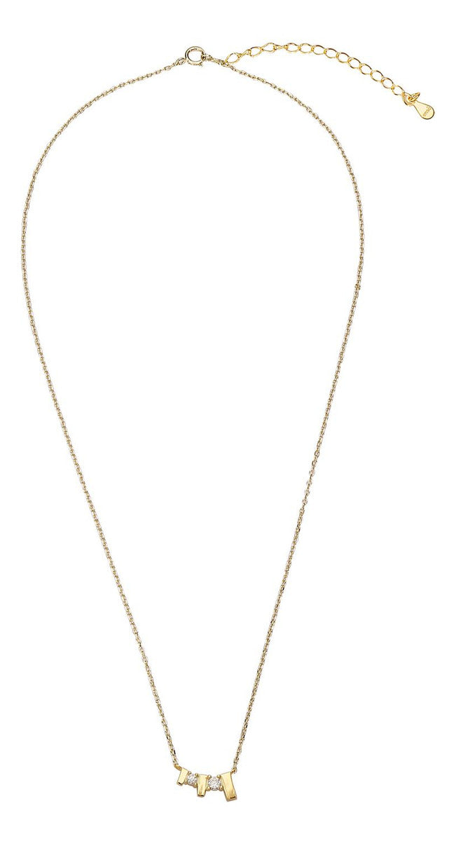 Collar Enso Gold Necklace ESN026G Plata 925 Para Mujer