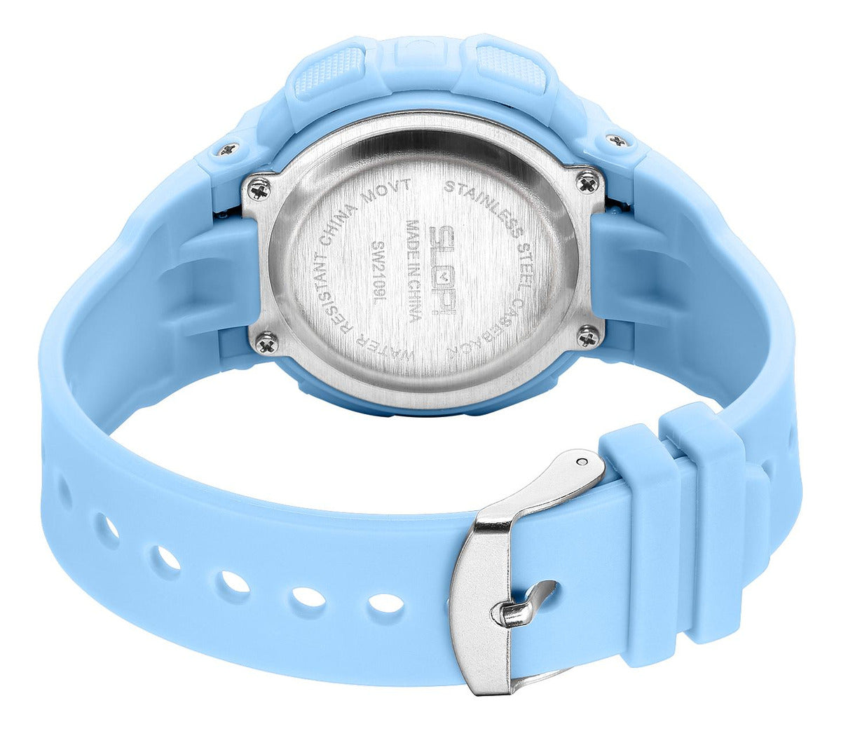 Reloj Slop Deportivo Azul SW2109L5 De Plástico Para Niño
