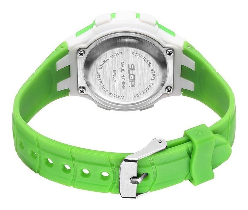 Reloj Slop Deportivo Verde SW85596 De Plástico Para Unisex
