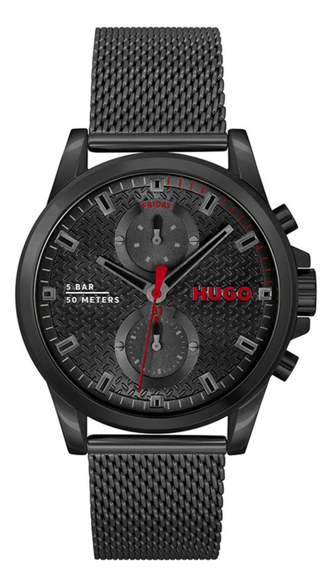 Reloj Hugo Boss Hombre Acero Inoxidable 1530317 #Run