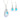 Set Collar Dije Corte Leaves Aretes Zvezda Plata 0.925 Mujer - SOMNISTORE.COM