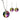 Set Collar Dije Corte Xilion Arete Zvezda Plata 0.925 Mujer - SOMNISTORE.COM