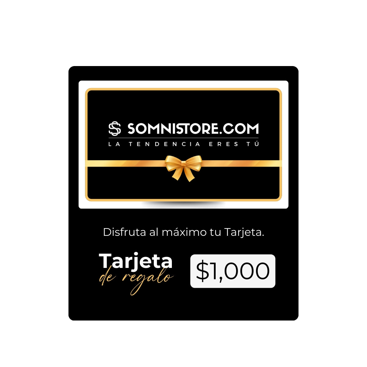 Tarjeta de Regalo Digital SOMNISTORE.COM